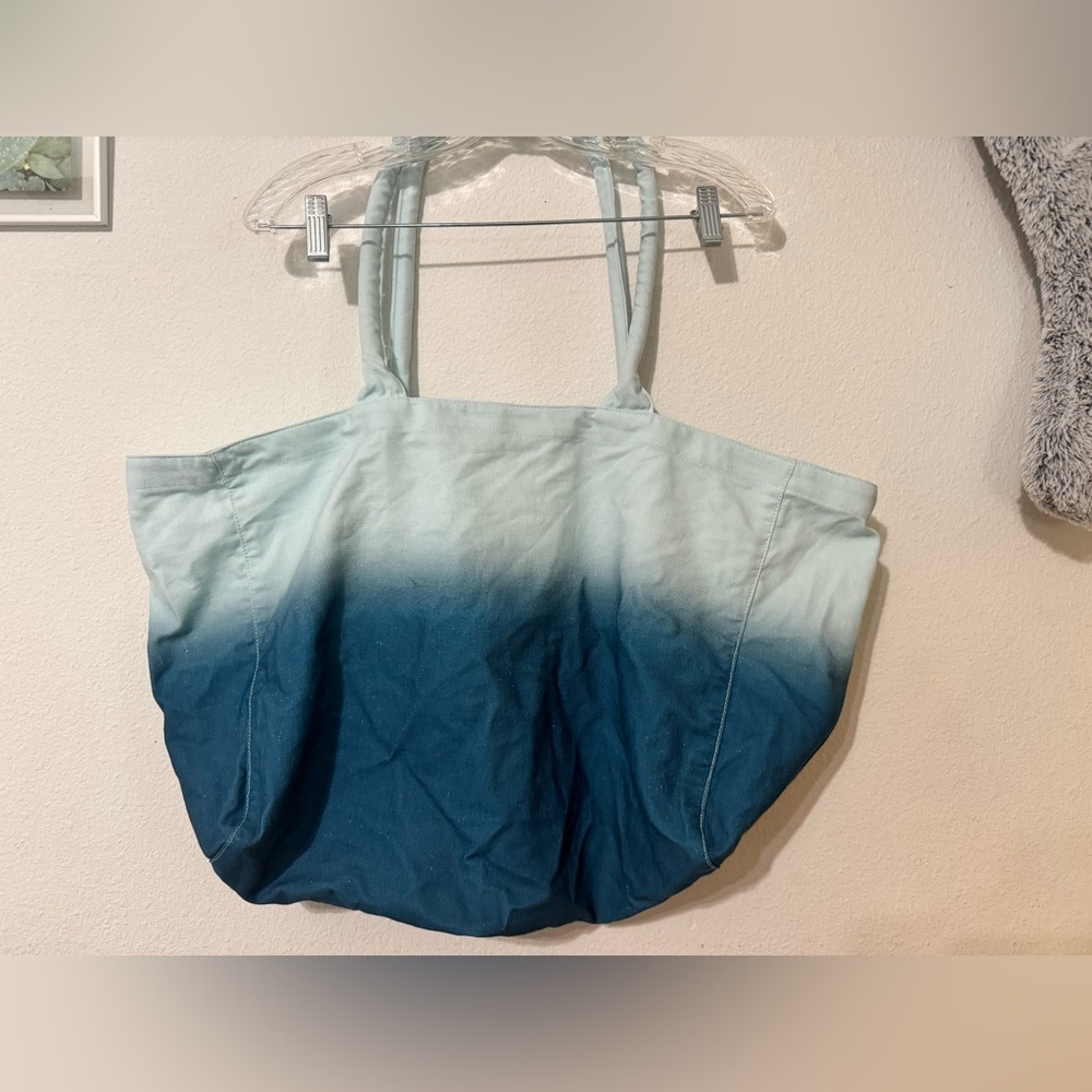 NWT Athleta Blue Ombre Tote Bag - Picture 5 of 5